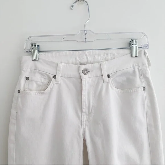 7 For All Mankind White Jeans - Picture 3 of 9